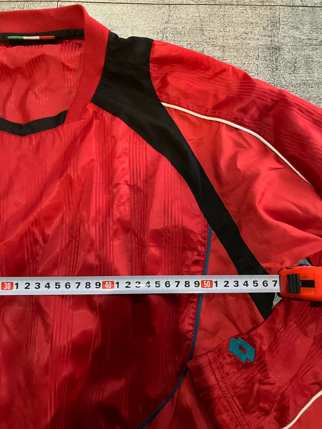 일본빈티지 Lotto 올드스쿨스트릿 윈드스토퍼 웜업 스웻셔츠 상품이미지2