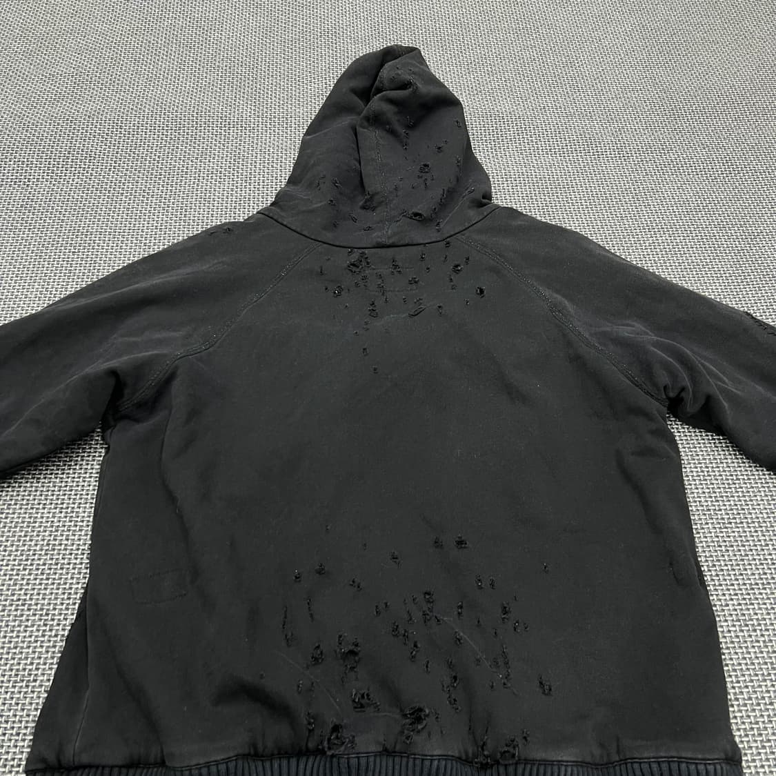 그렉로렌 데미지 후드집업 상품이미지4