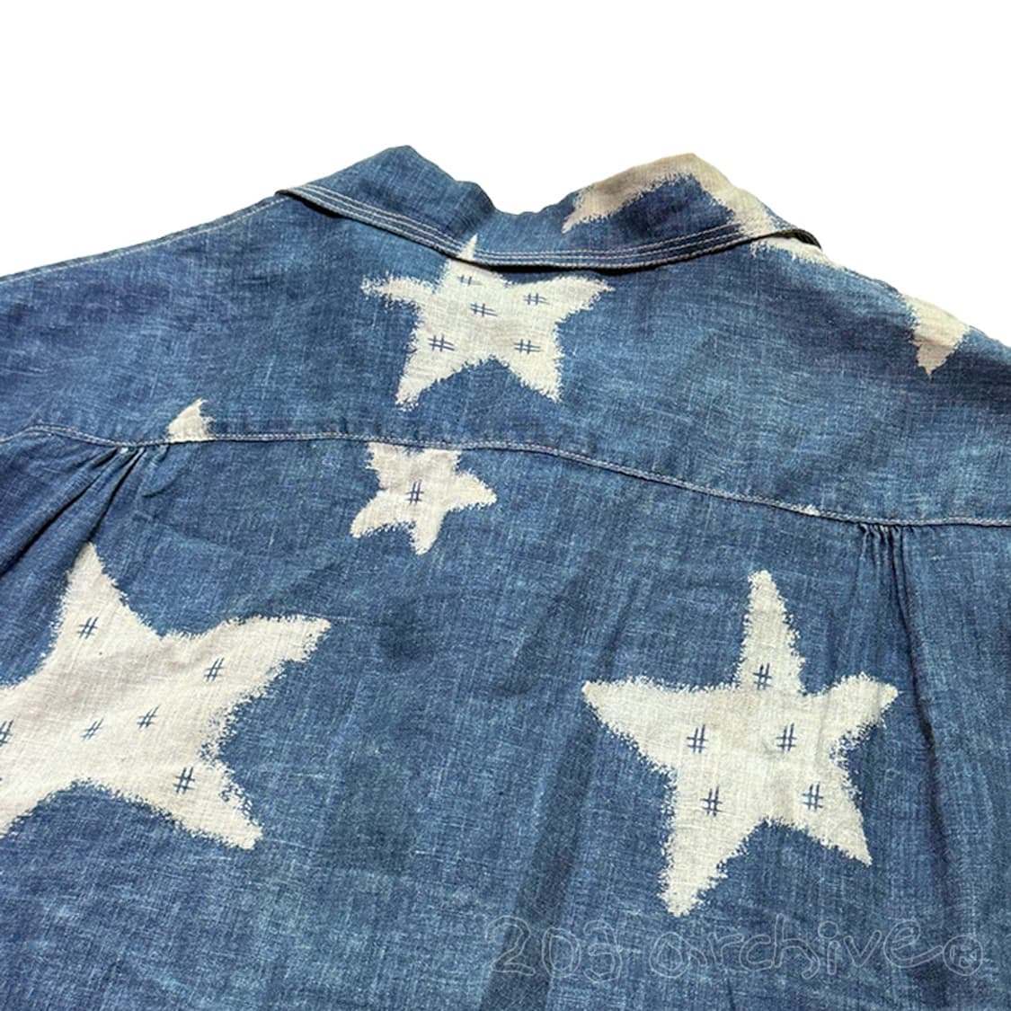 캐피탈 KAPITAL 린넨 스타 하와이안 반팔 셔츠 3사이즈 상품이미지4