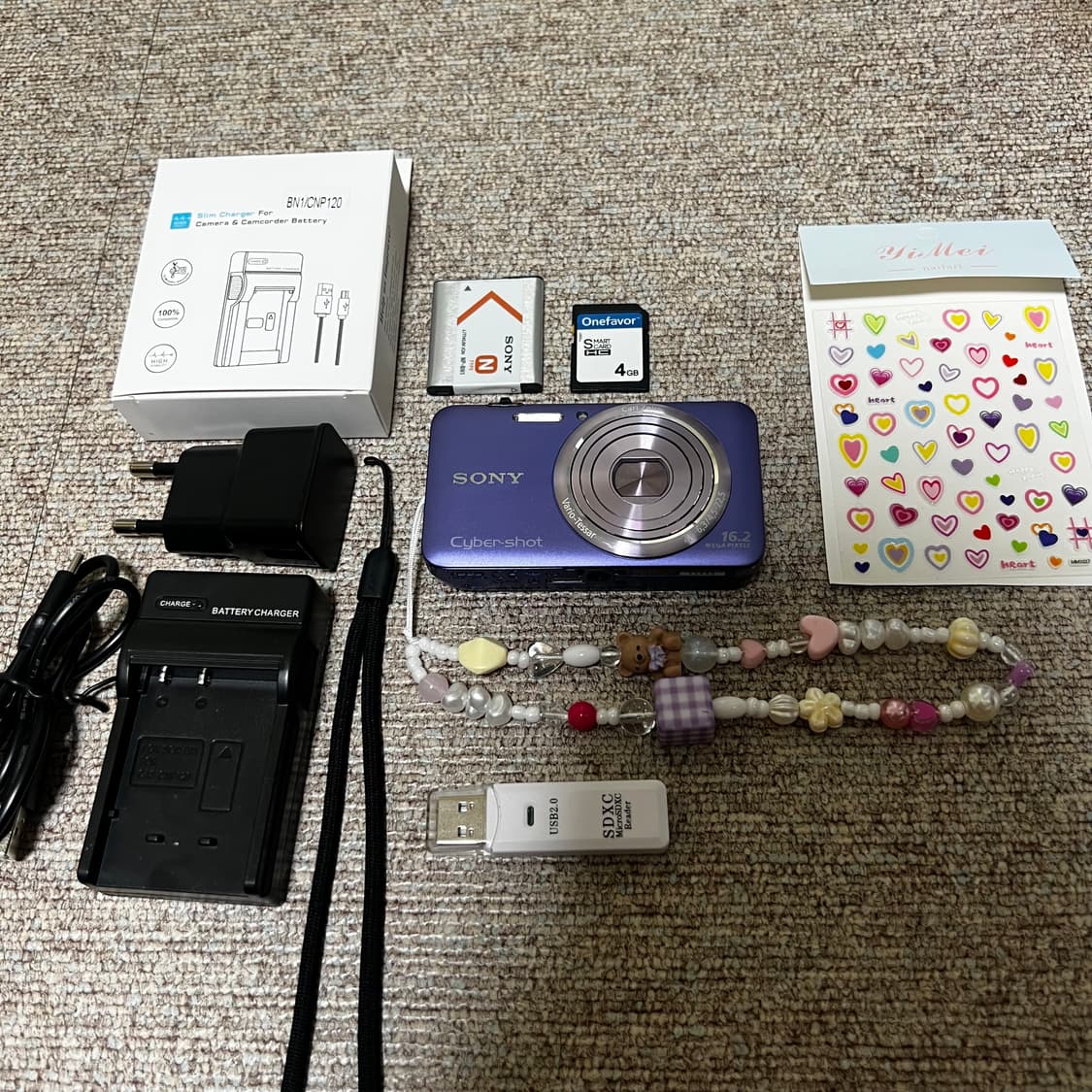 (상태좋음)Sony 사이버샷 DSC-WX7 퍼플💜 상품이미지1