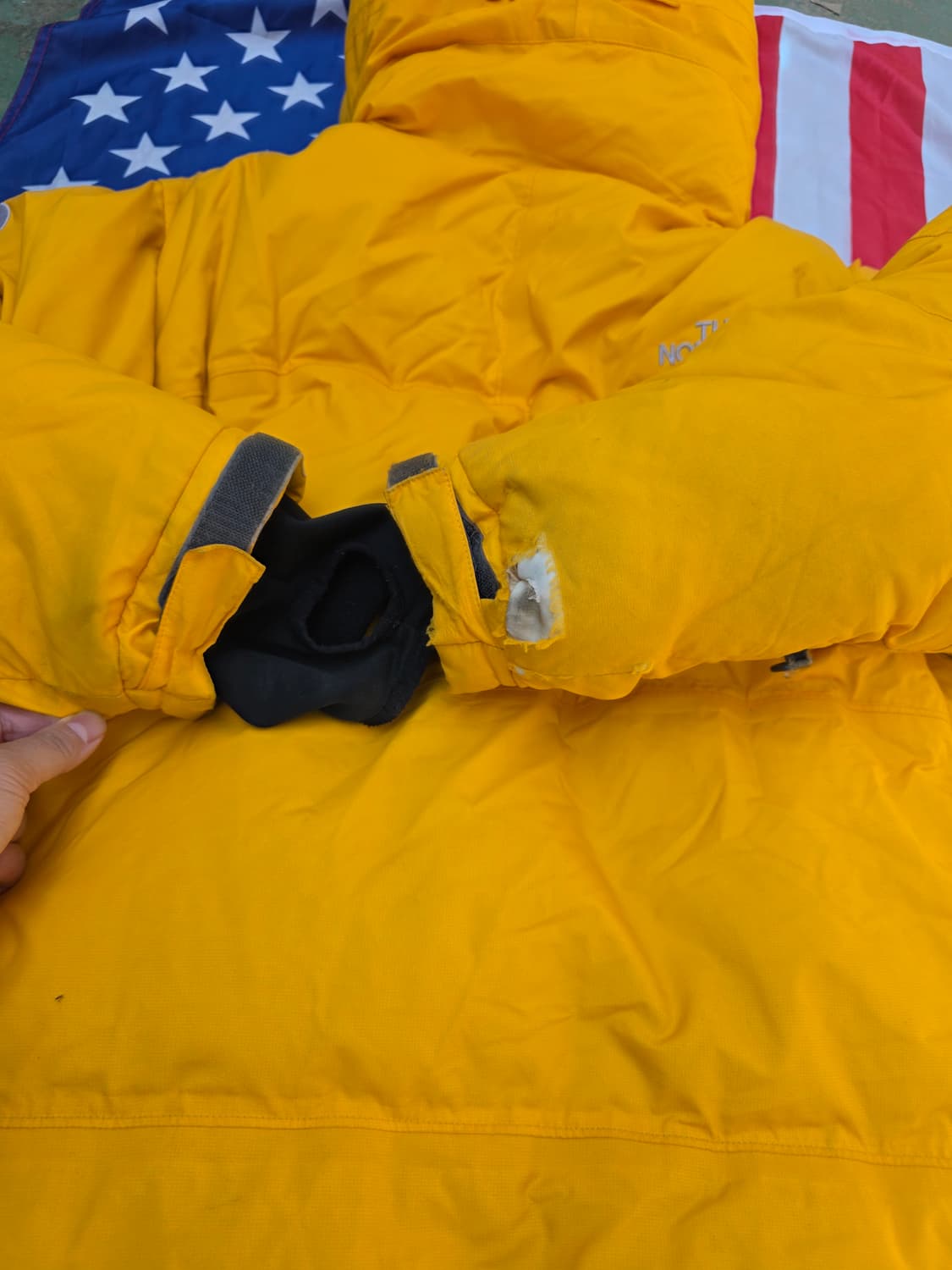 노스페이스 히말라야 옐로우 XL 상품이미지6