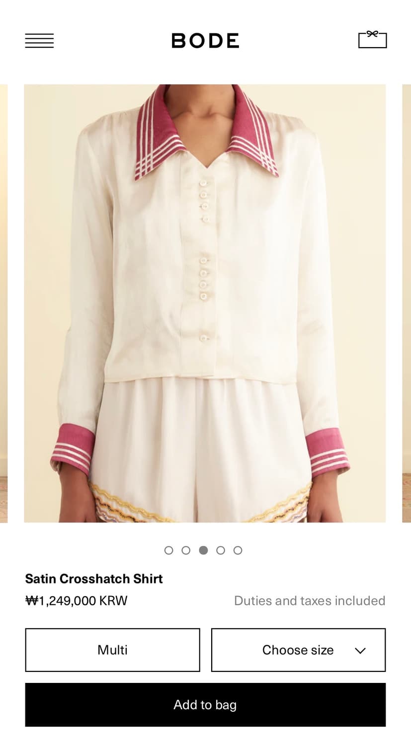 BODE SHIRT 상품이미지6