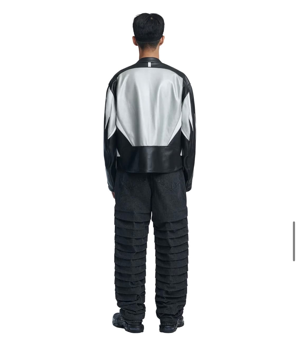 노매뉴얼 T.W 데님 팬츠 워시드블랙 상품이미지2