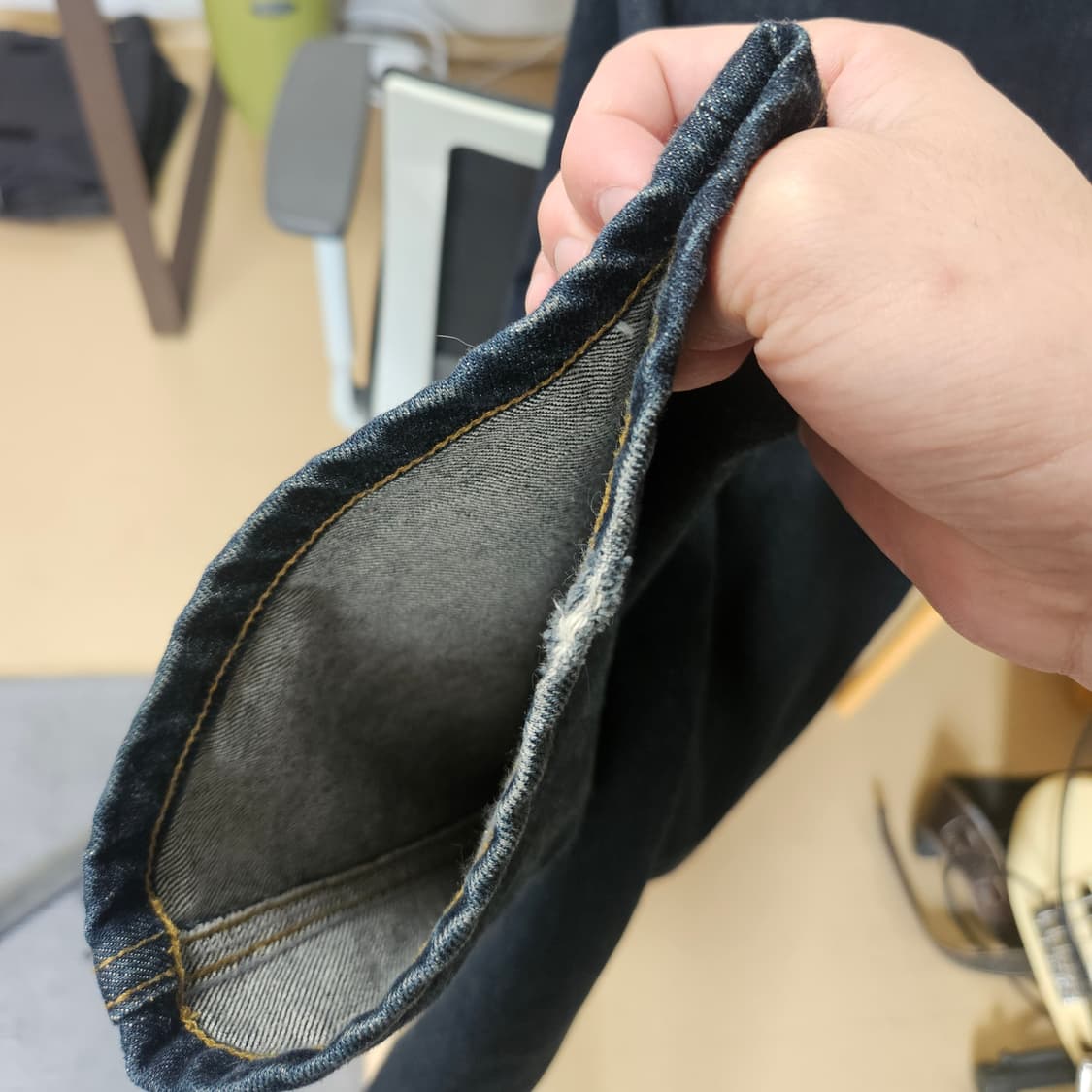 youth straight deinm pants 상품이미지4