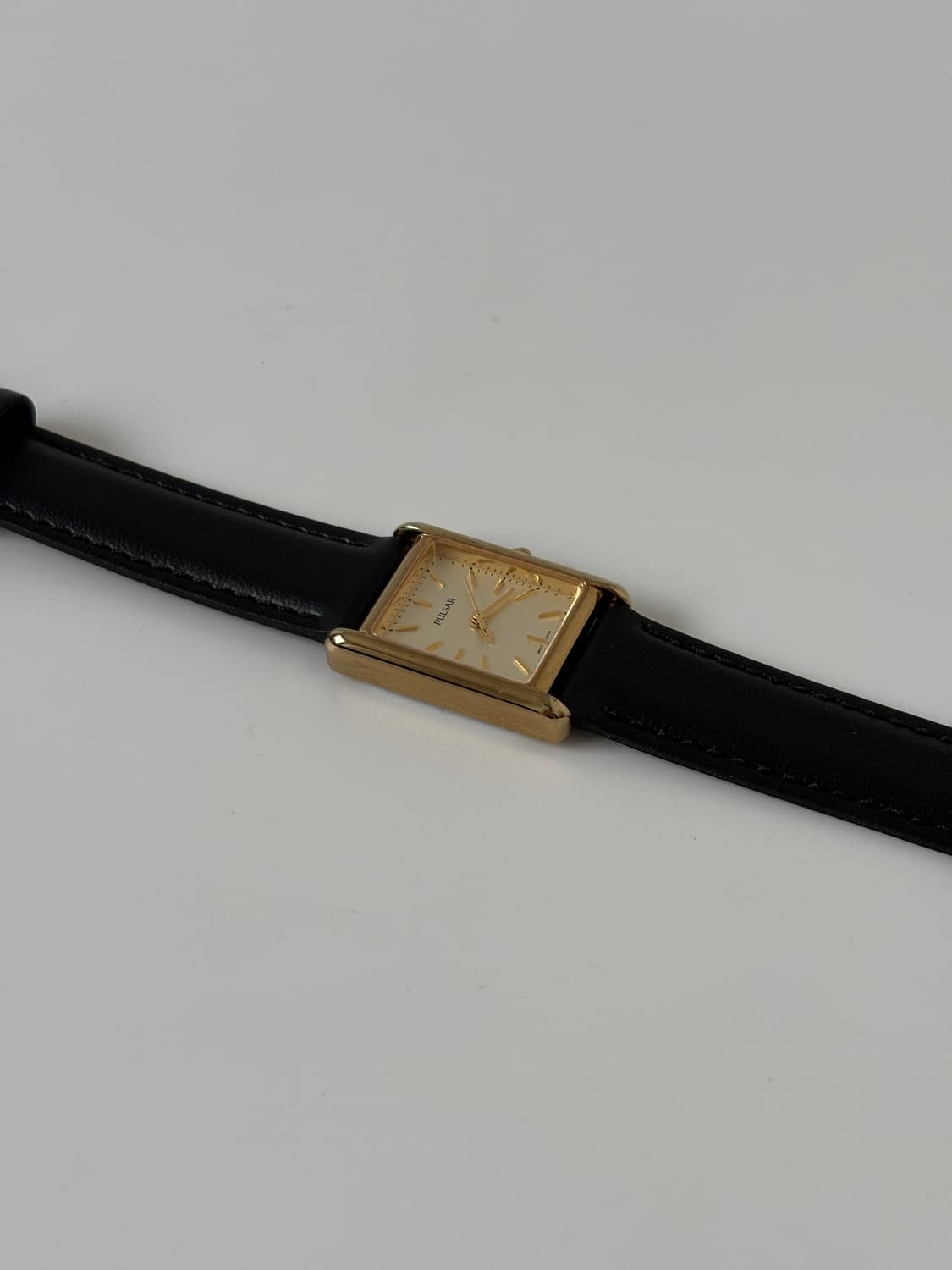 Pulsar - 1980s Gold Tank Ladies Quartz 상품이미지6