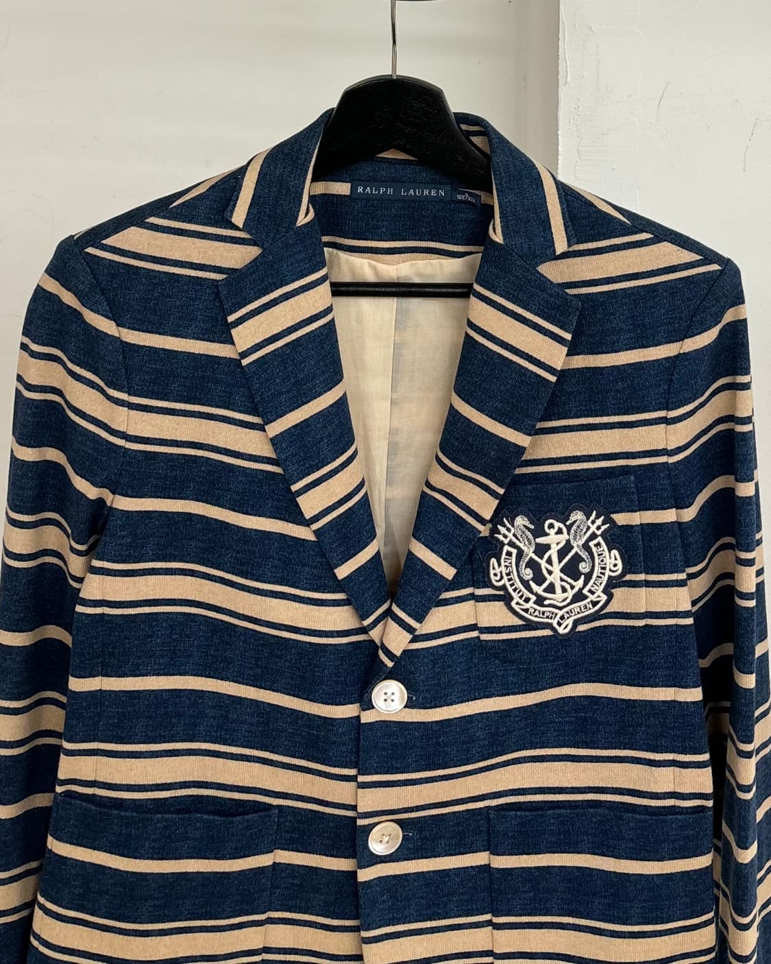 랄프로렌 스트라이프 포켓 케주얼 블레이저 자켓 상품이미지2