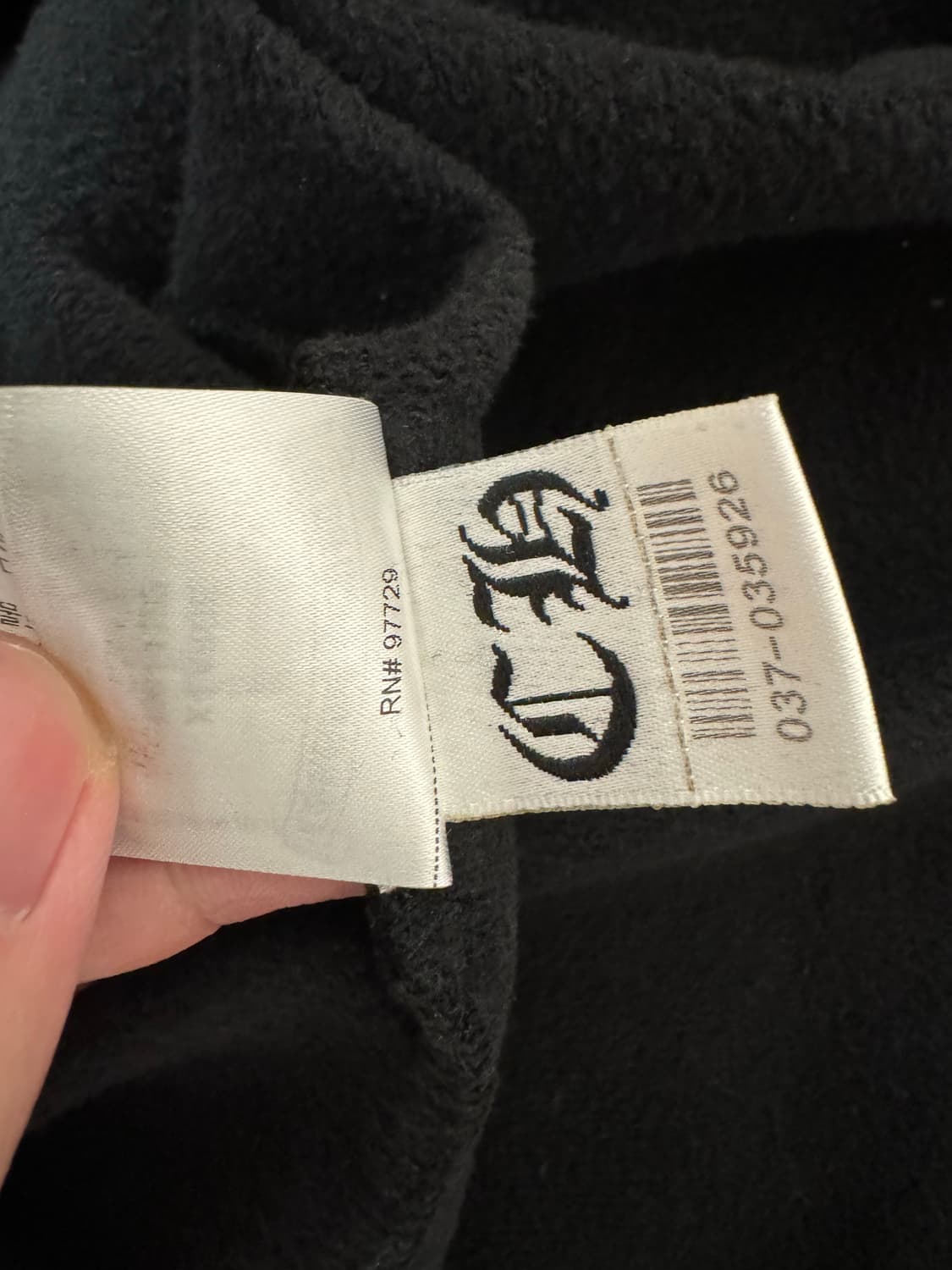 크롬하츠 플리스 퍽유로고 후드집업 상품이미지8