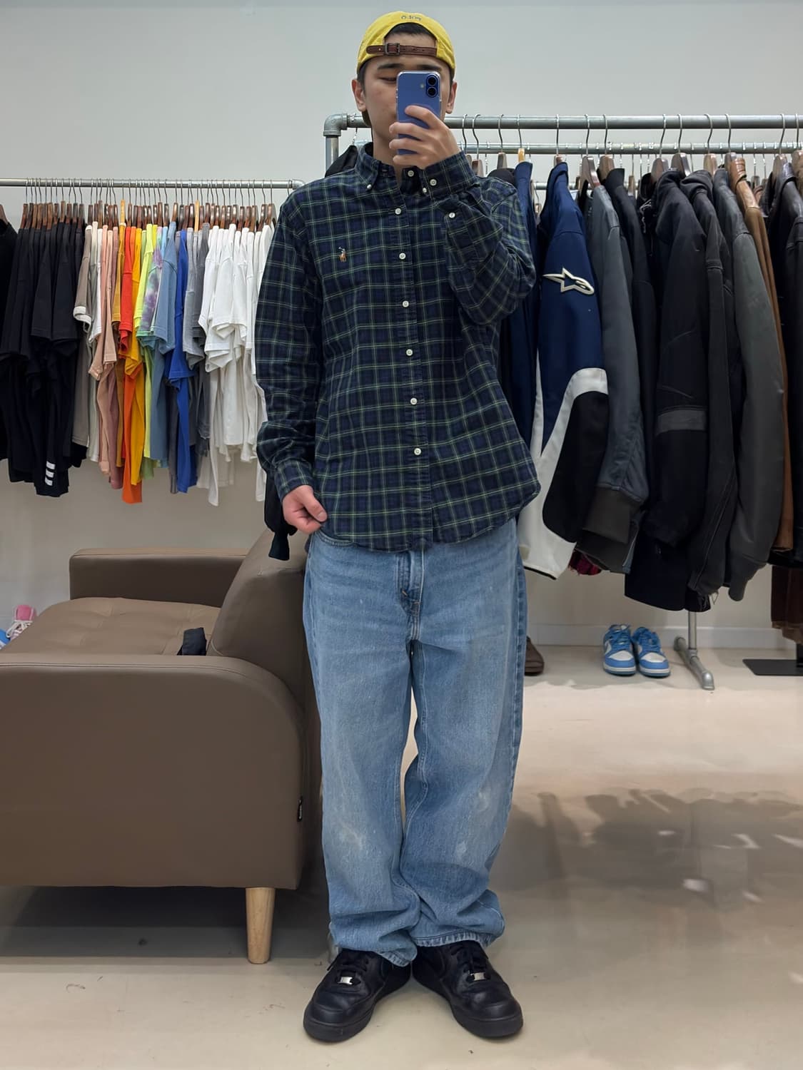 폴로 랄프로렌 체크 셔츠 상품이미지5