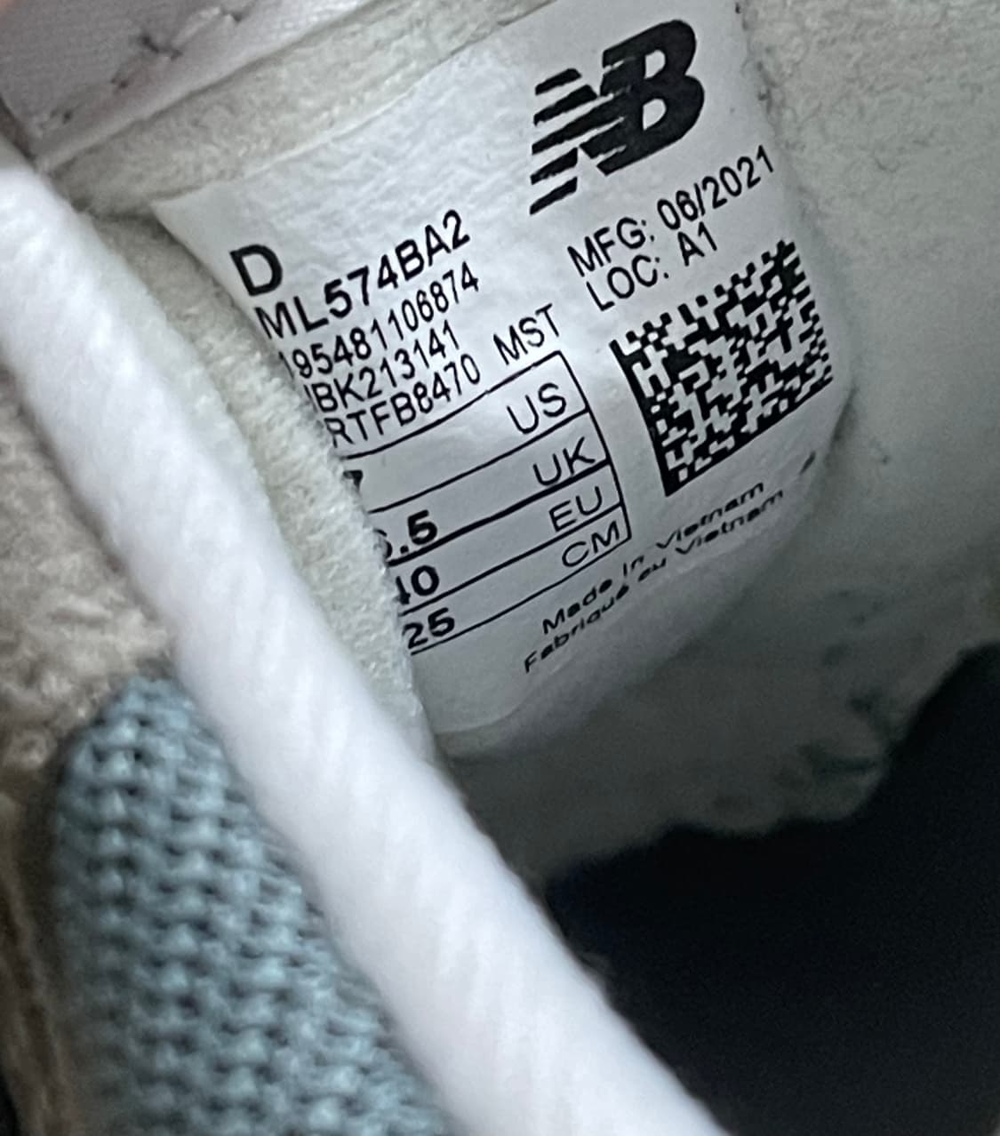 뉴발란스 정품 574 클래식 히스토리 클래스 NB ML574BA2 상품이미지7