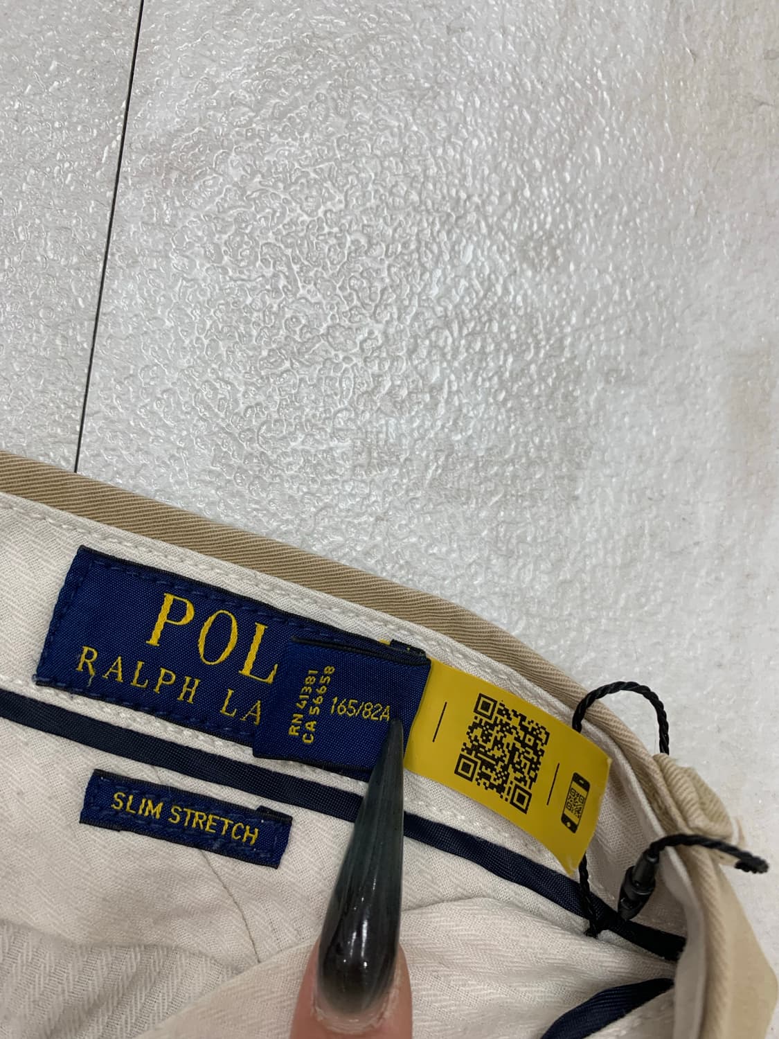 폴로 랄프로렌 베이지 코튼 팬츠 #352 상품이미지6