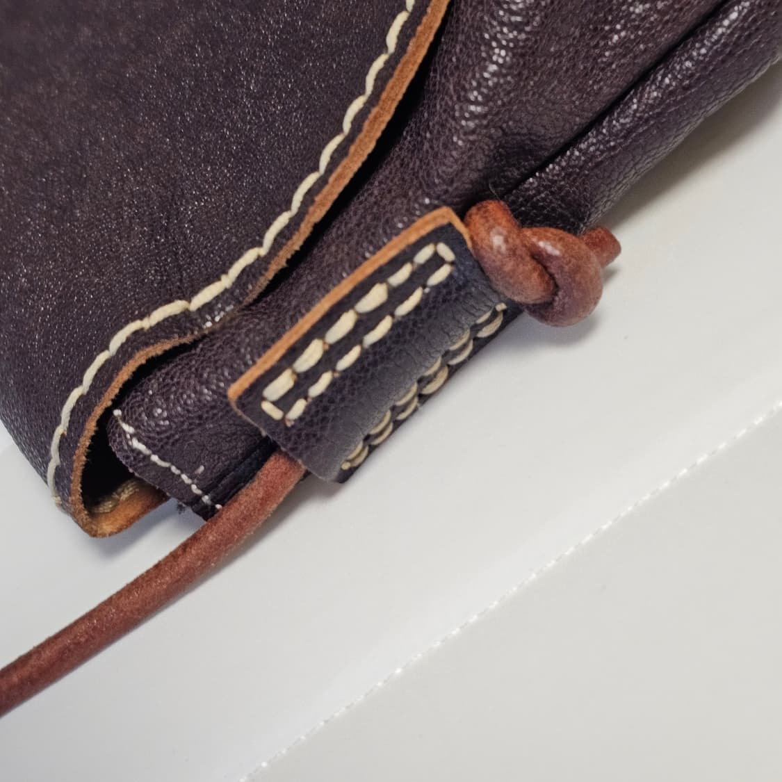 4dea works 포디어웍스 웨스턴 가죽 크로스백 숄더백 가방 모리걸 상품이미지9