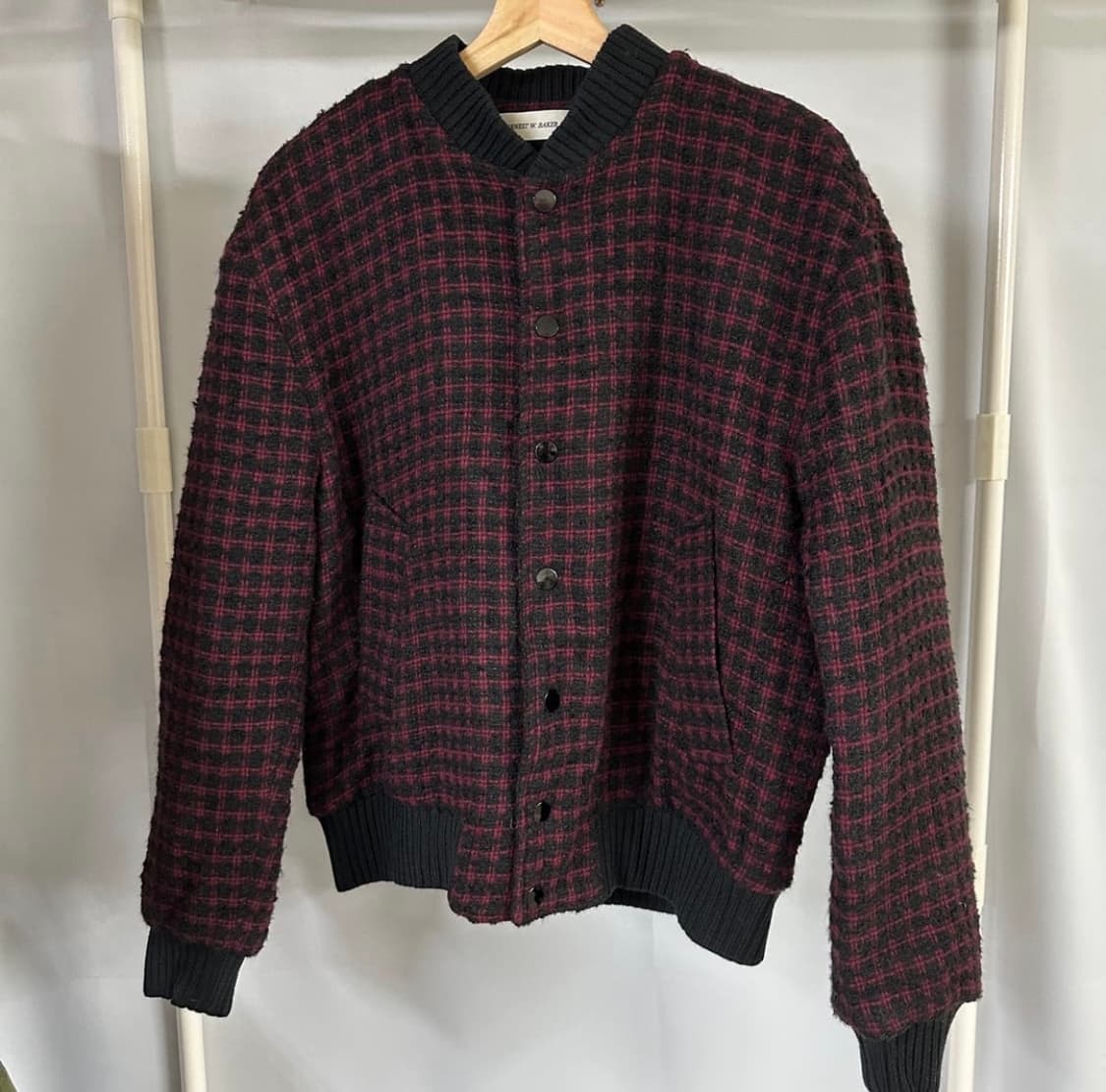 23FW) 어네스트 w 베이커 플란넬 봄버 자켓 50 (100-105) 상품이미지1