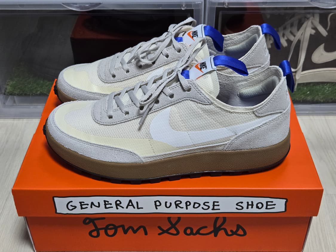 [판매](270)나이키 x 톰 삭스 제너럴 퍼포즈 슈 라이트 크림 상품이미지1