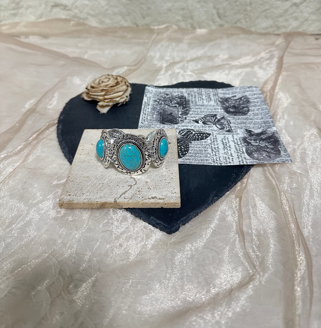 빈티지 터키석  OT고리  팔찌 상품이미지2