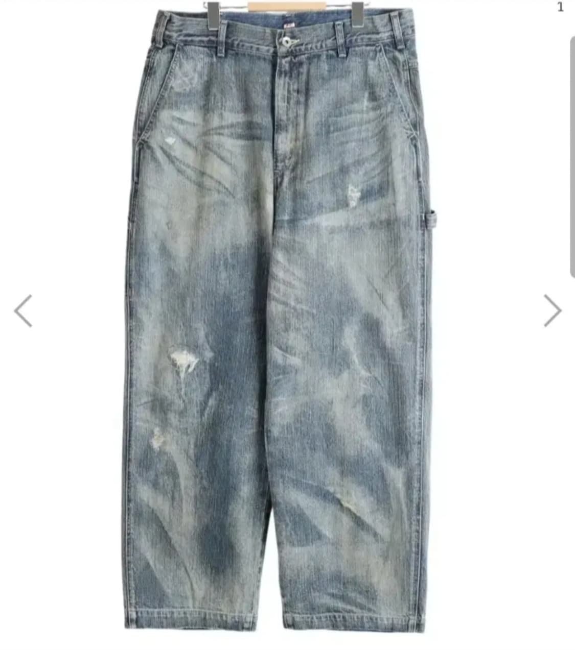 포터클래식 스테인백 데님 바지 M 사이즈 상품이미지6