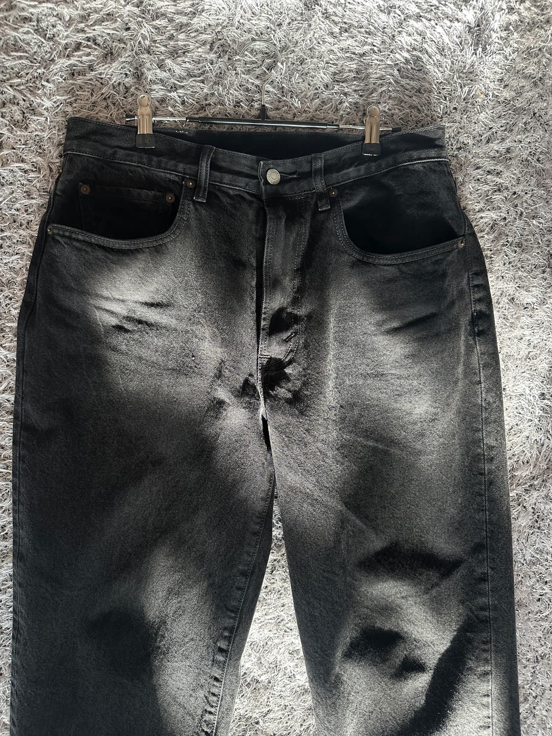 디스이즈네버댓 레귤러진 블랙 L 상품이미지3