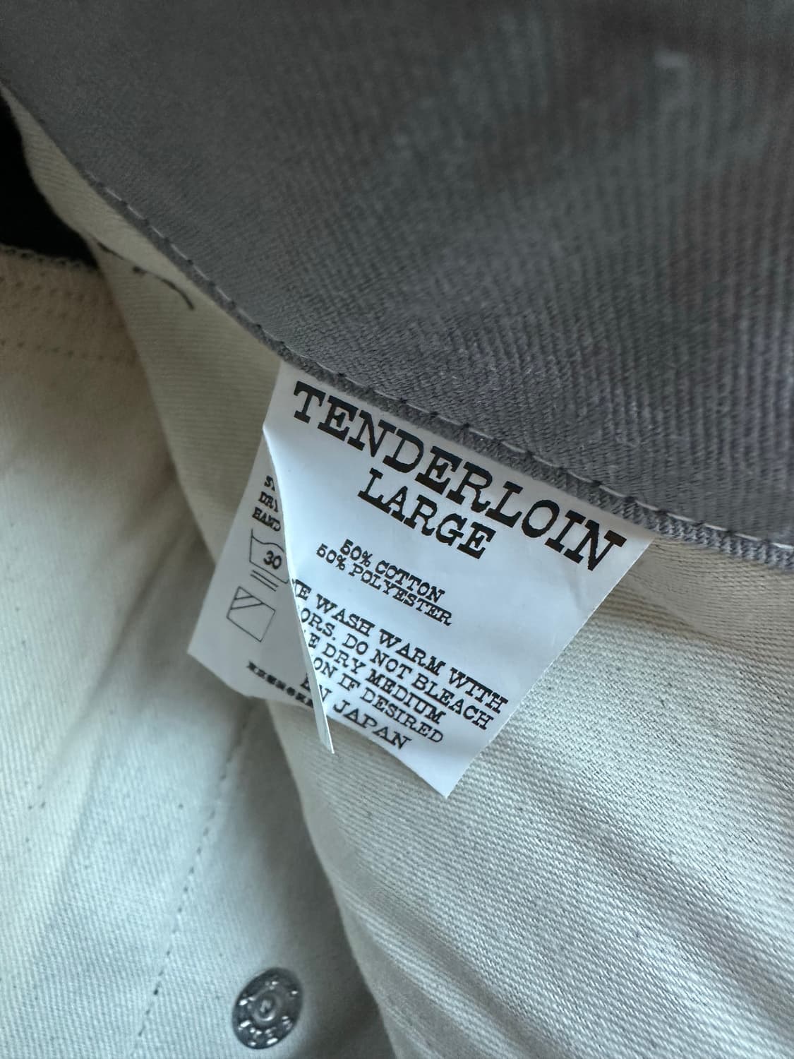 텐더로인 BDP 워크팬츠 차콜 L 상품이미지3