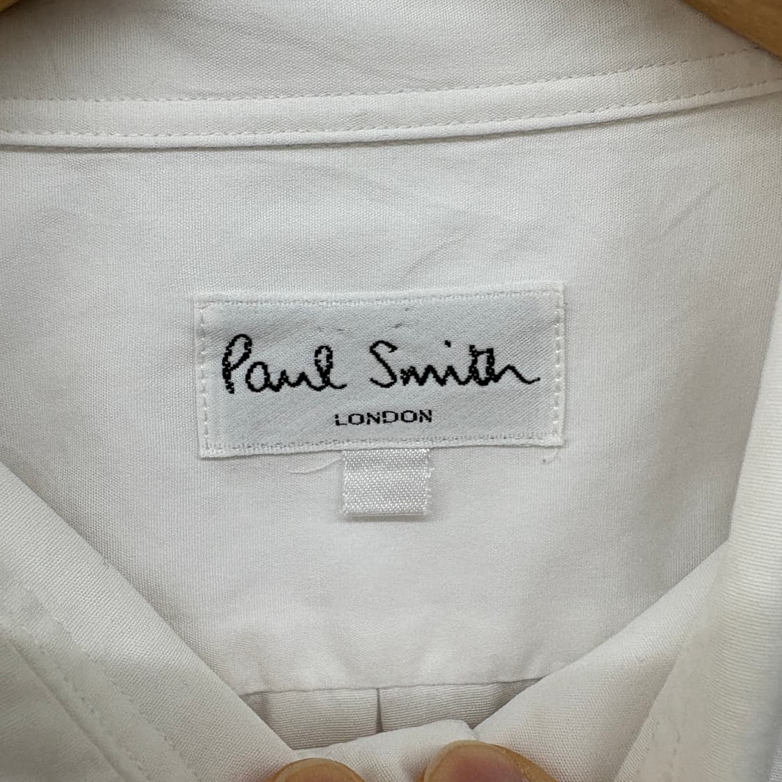 폴스미스 화이트 셔츠 남성 M 상품이미지5