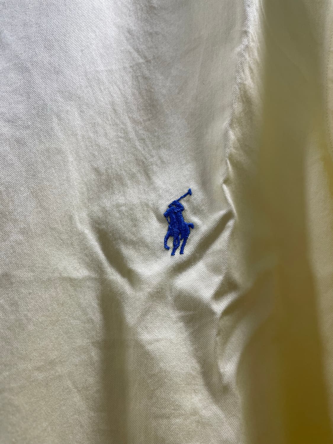 폴로 랄프로렌/ 클래식 핏 버튼다운 셔츠 옐로우/ M 상품이미지4