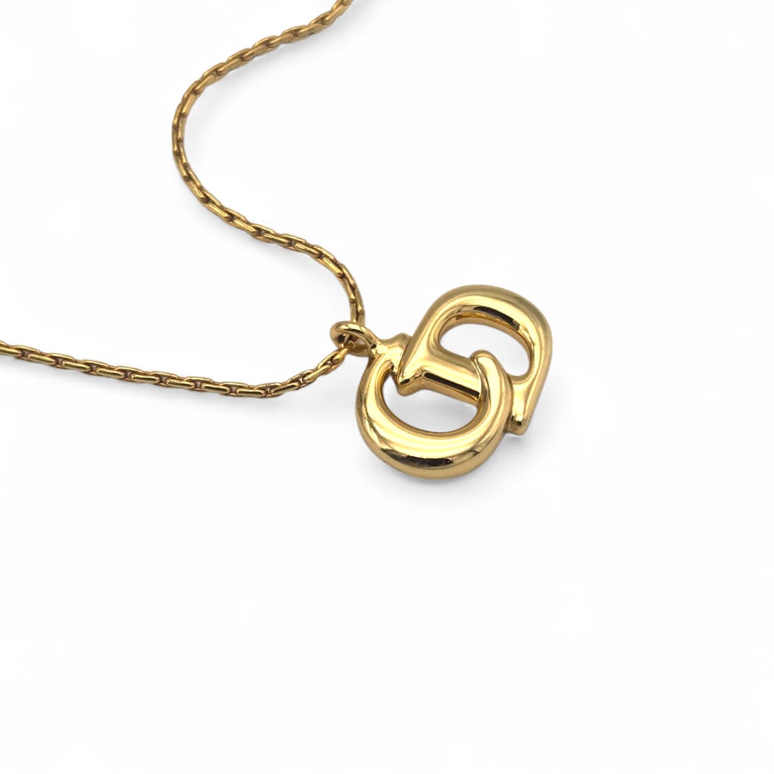 디올 금장 라지 CD 로고 목걸이 상품이미지6