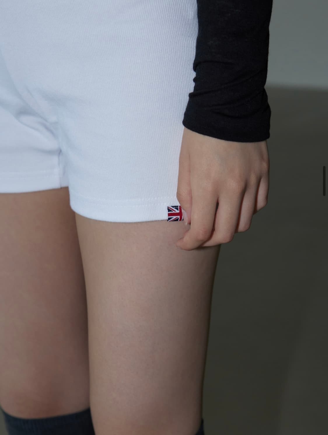 미치코런던  쇼츠 화이트 새상품 상품이미지1