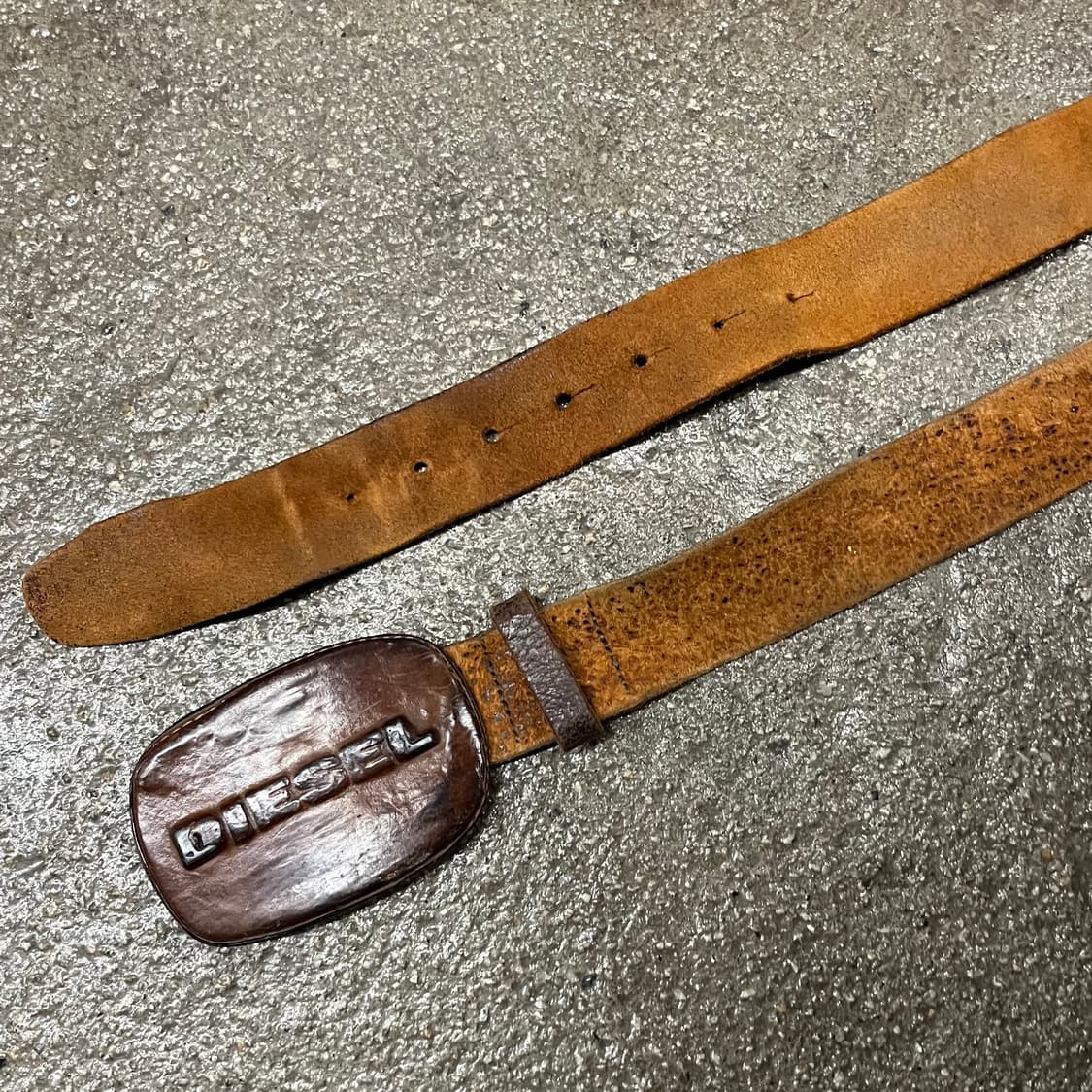 디젤 레더 버클 벨트 (~31“) 상품이미지3