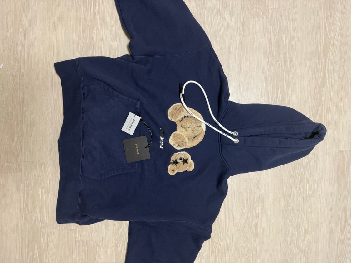 팜엔젤스 베어 후드티 네이비 XL 상품이미지5