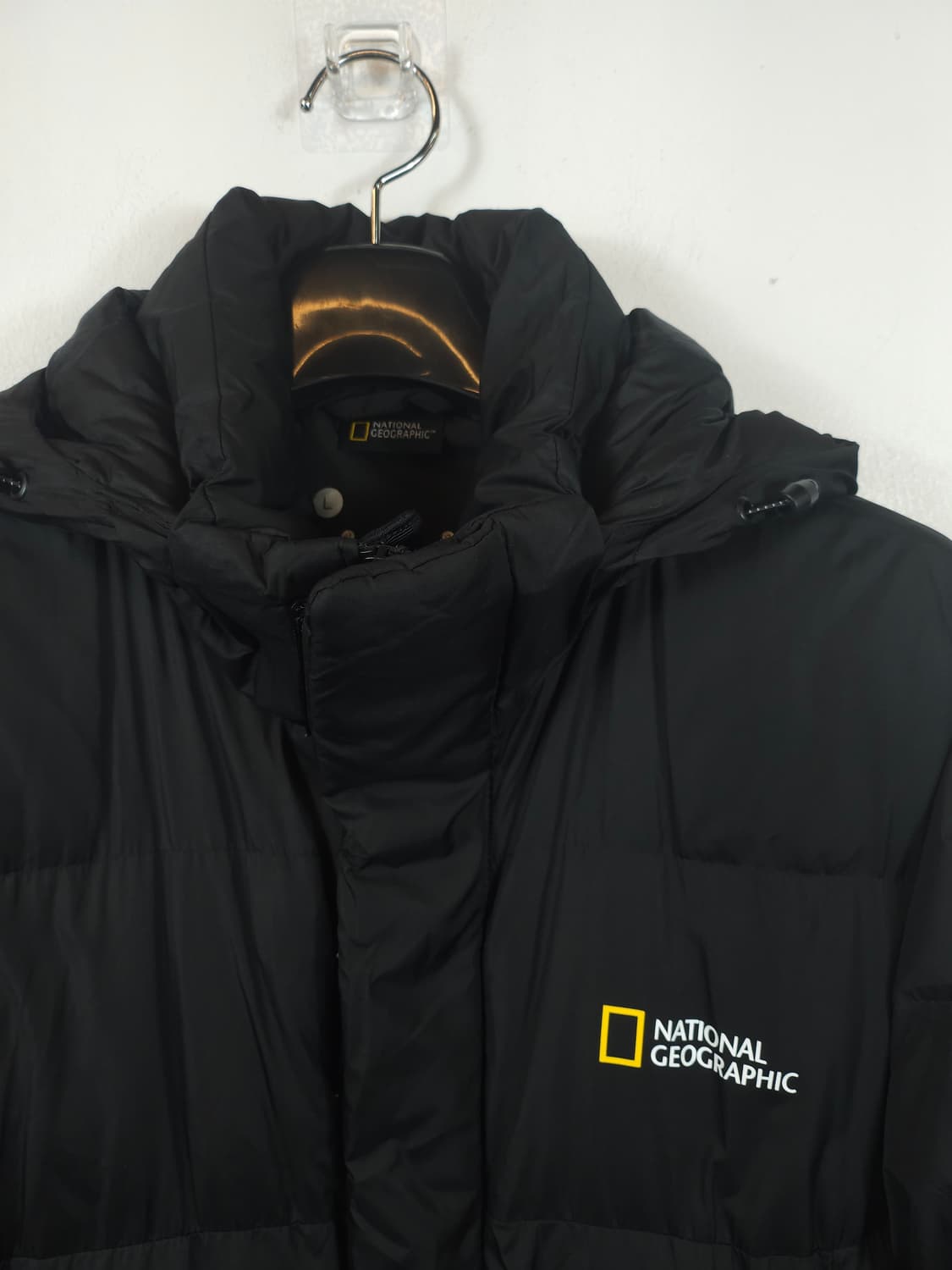 내셔널지오그래픽 롱패딩 블랙 100 L 상품이미지4