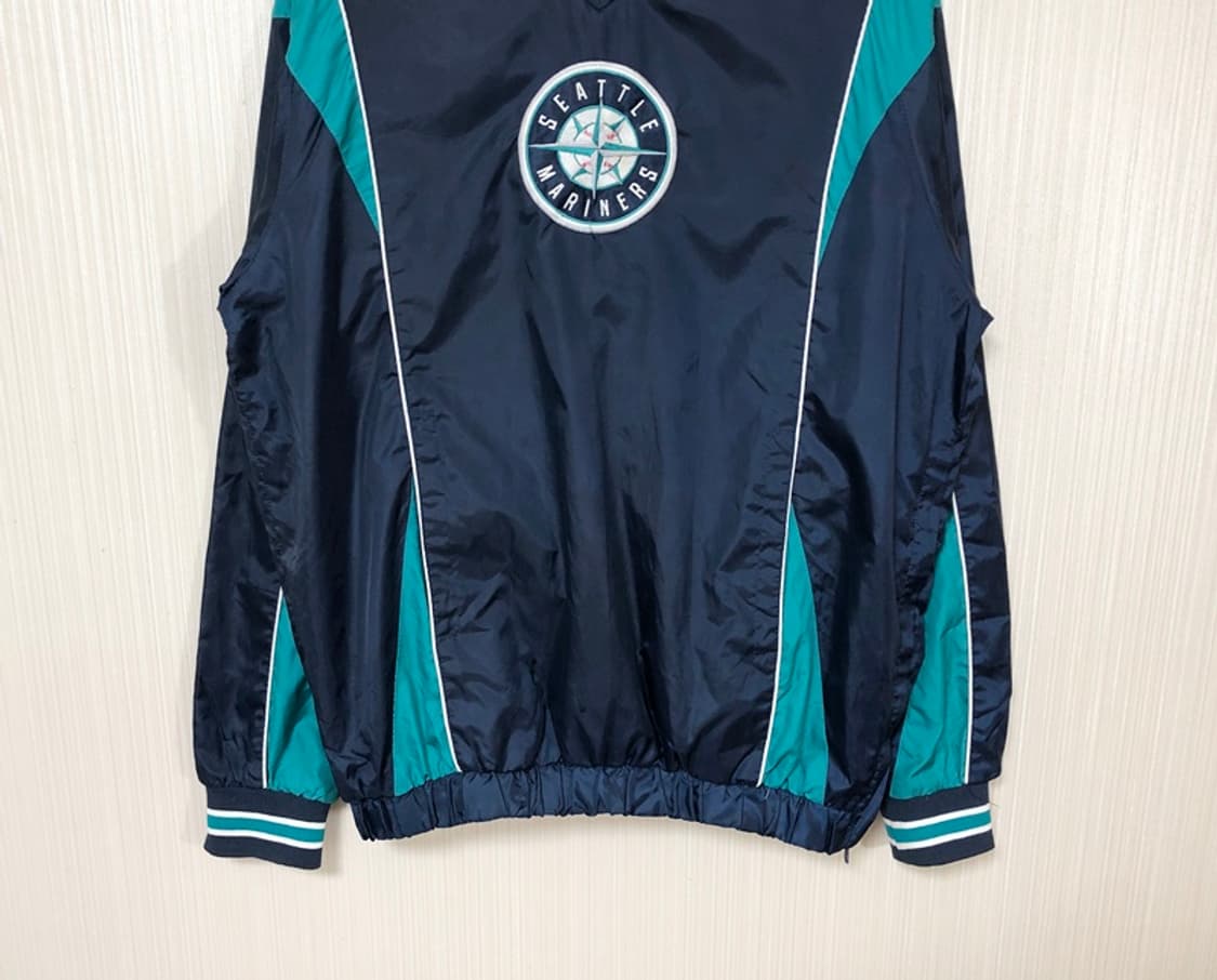 MLB GIII 시애틀매리너스 웜업풀오버/윈드자켓 S(해외) 상품이미지3
