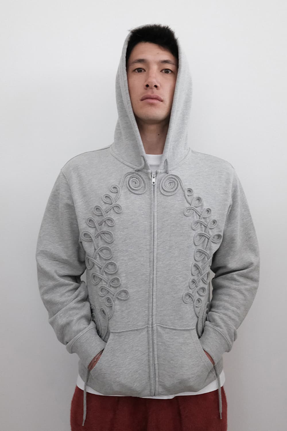 더즌매러 스트링 후드집업 상품이미지1