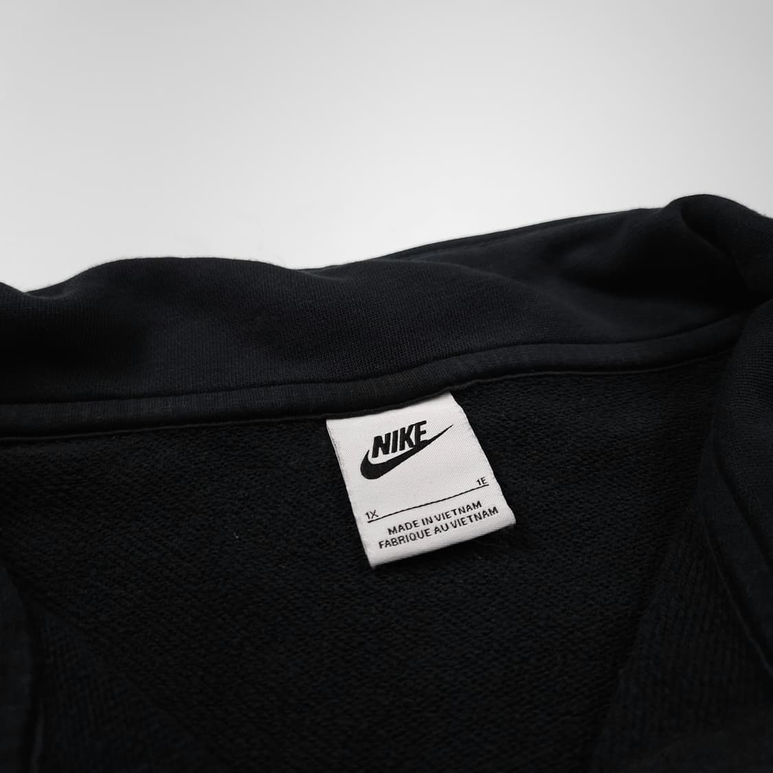 나이키 쿼터 집업 크롭 스웻 셔츠 (M) 상품이미지5