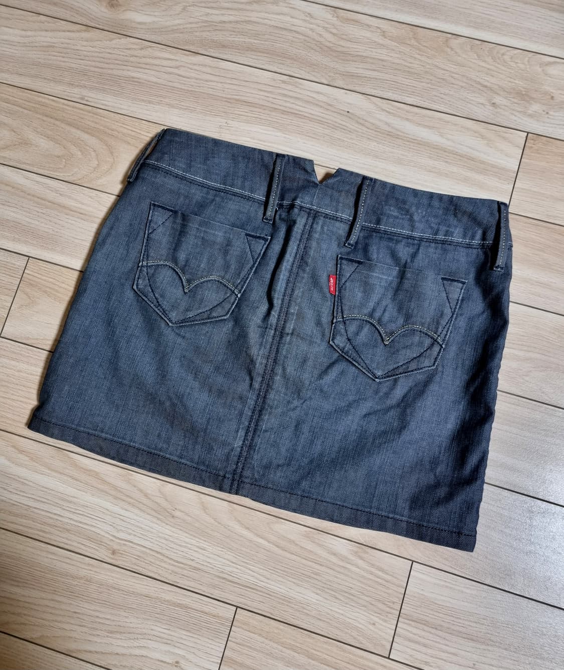 리바이스 데님 미니스커트 상품이미지5