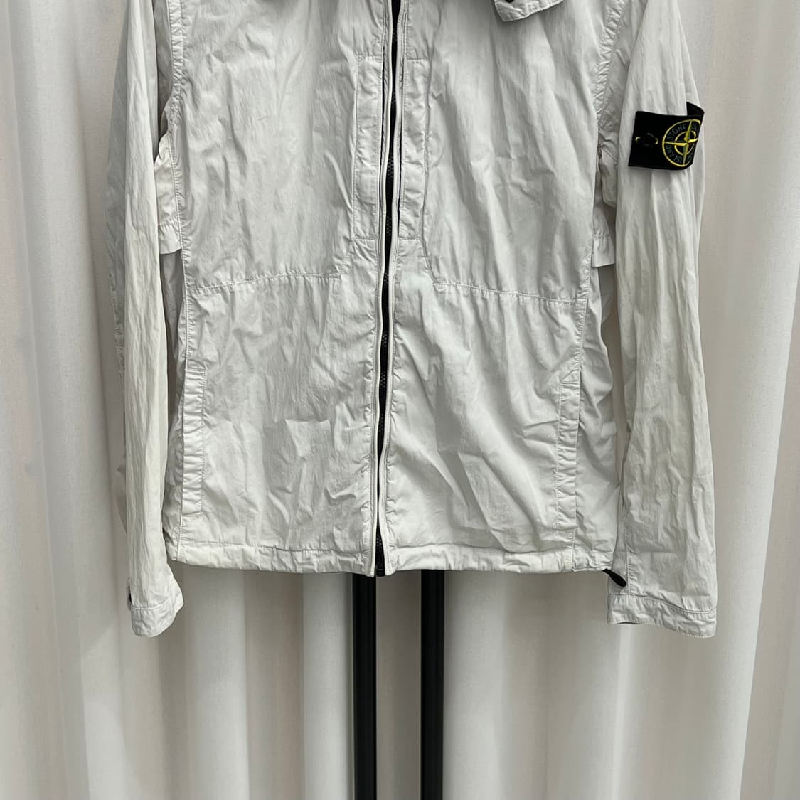 스톤아일랜드 포플린 후드 바람막이 ( M ) 상품이미지5