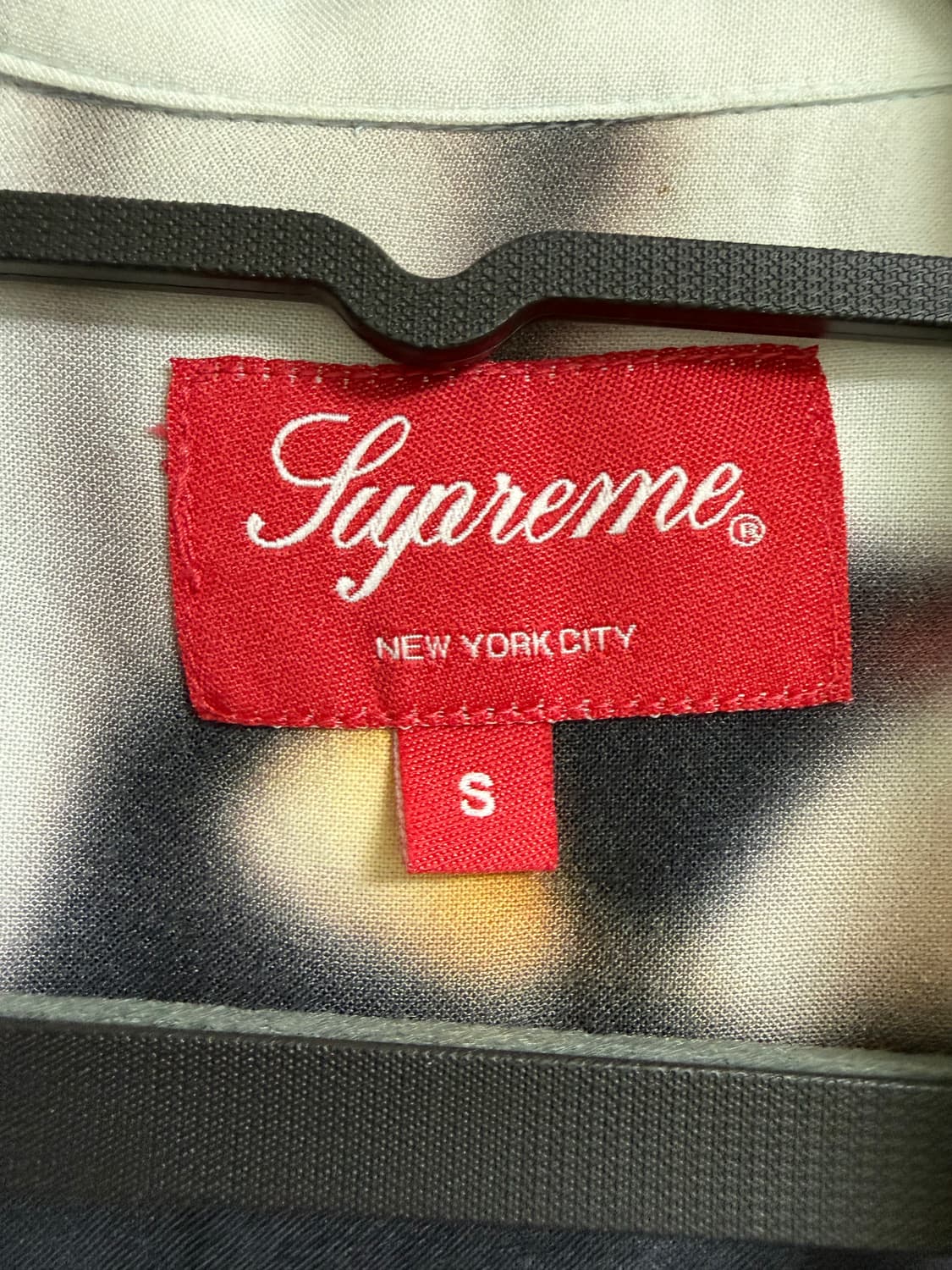 supreme 20FW 펭귄 레이온 셔츠 블루 상품이미지3