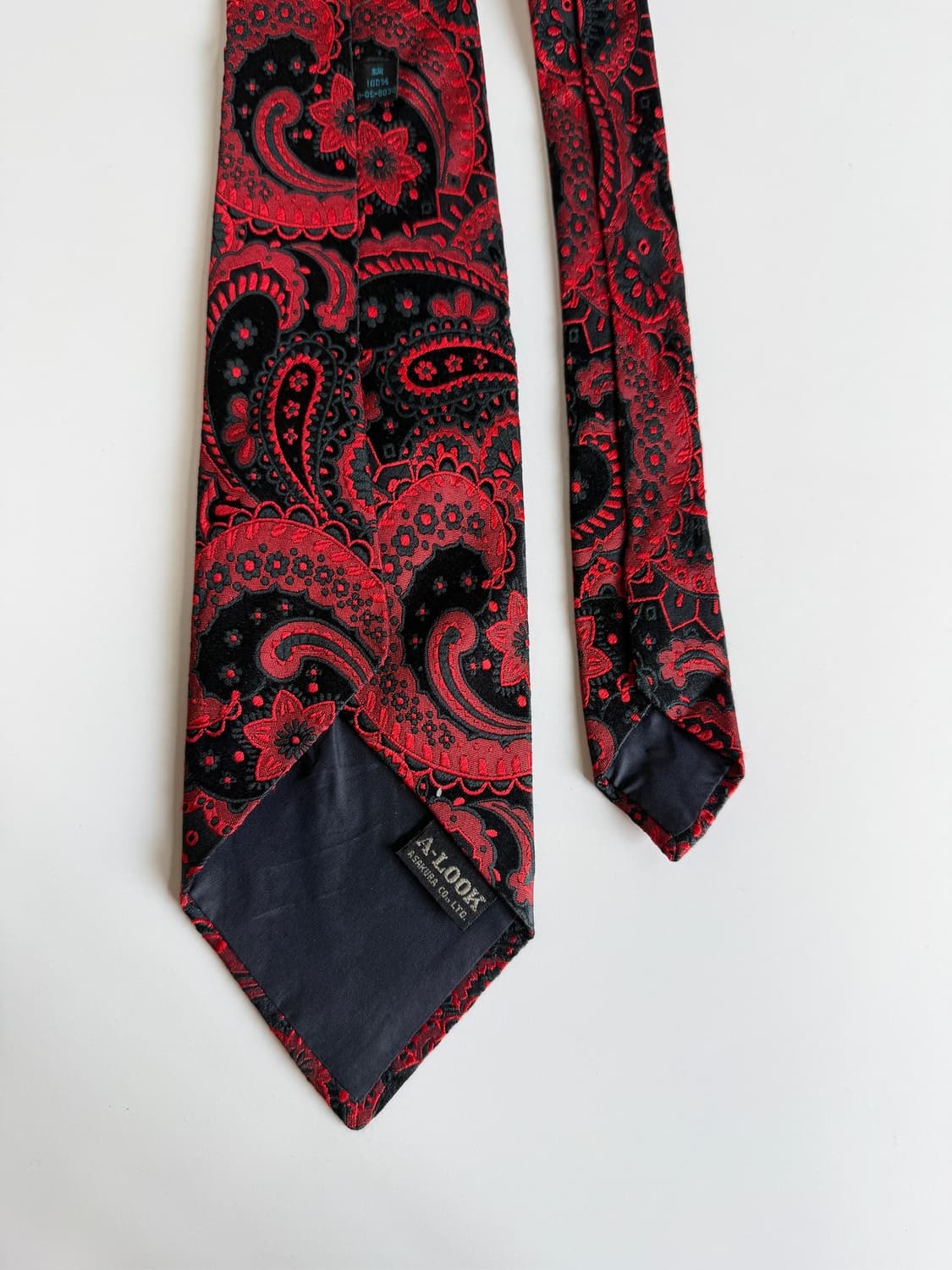 빈티지 페이즐리 실크 넥타이 8.3cm 상품이미지5