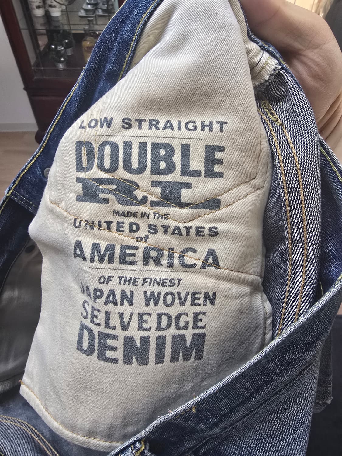 36×34(총장 101) RRL 로우 스트레이트  상품이미지5