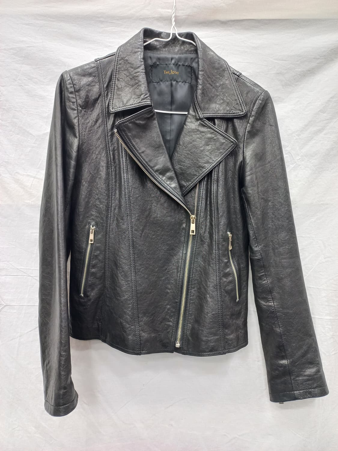 the izzat 여성 가죽 라이더 자켓 85 상품이미지1