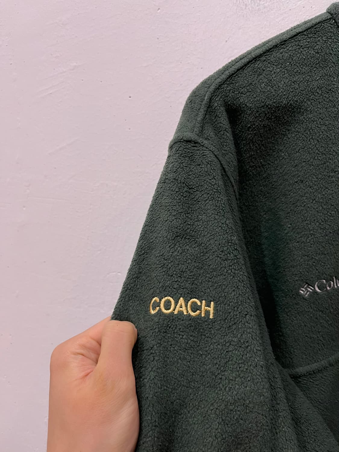 Columbia 콜롬비아 MC GANN MERCY 패치 플리스 자켓 상품이미지2