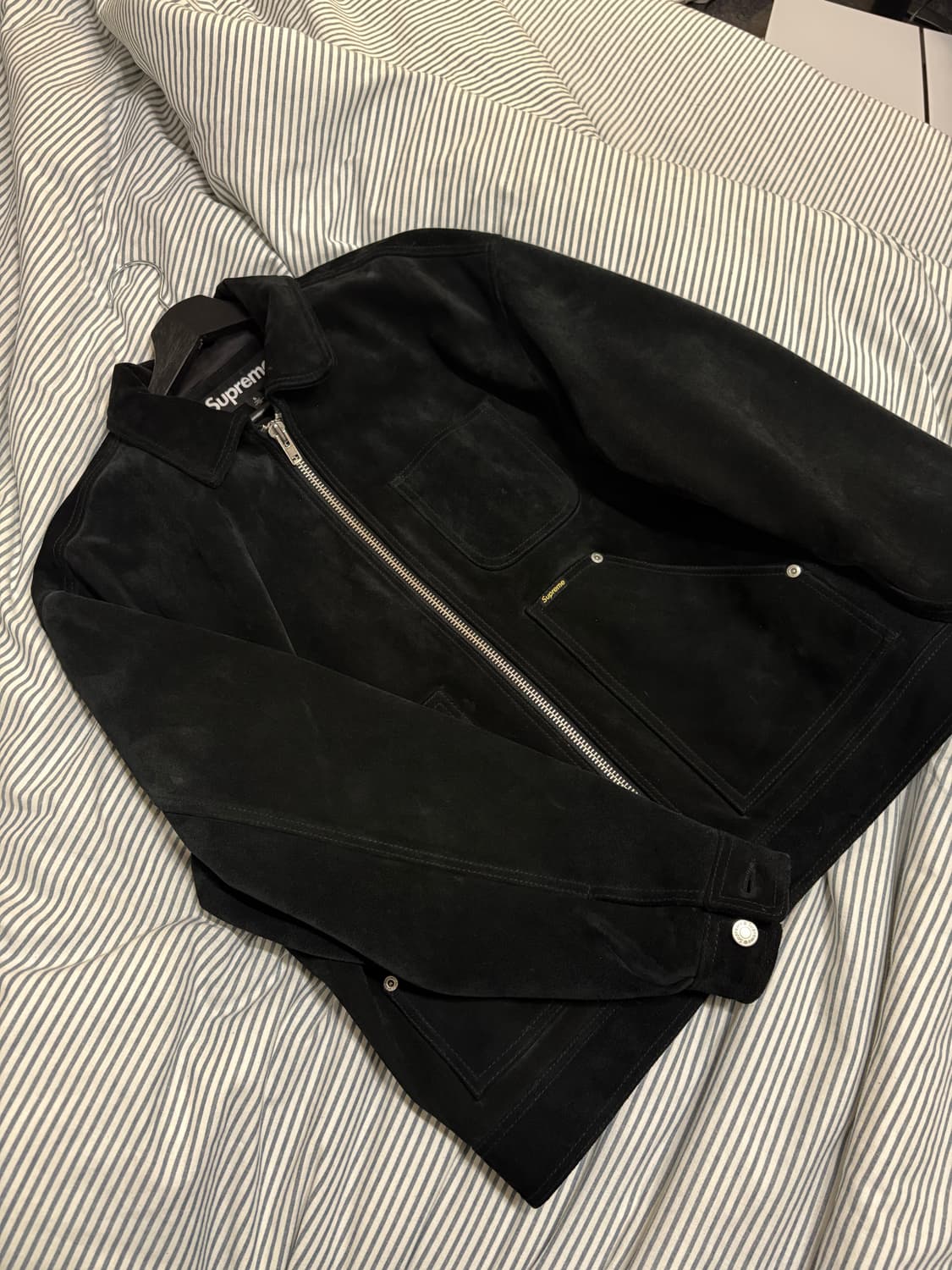 슈프림 스웨이드 워크 자켓 S 상품이미지1