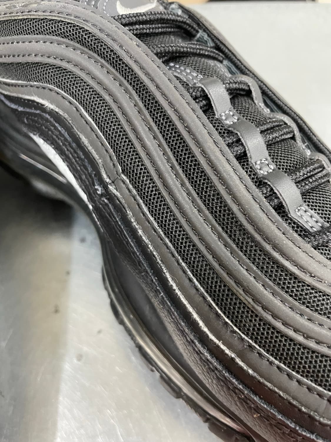 나이키 에어맥스 97 트리플 블랙 275 상품이미지7