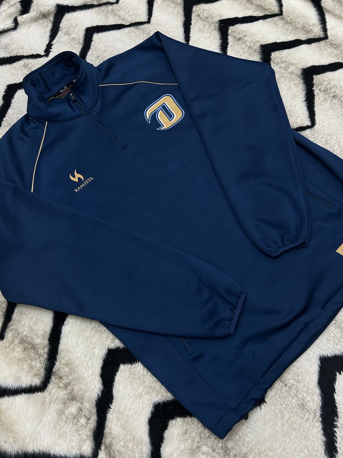 [XL]카미스타 NC다이노스 반집업 져지긴팔/기모 상품이미지2