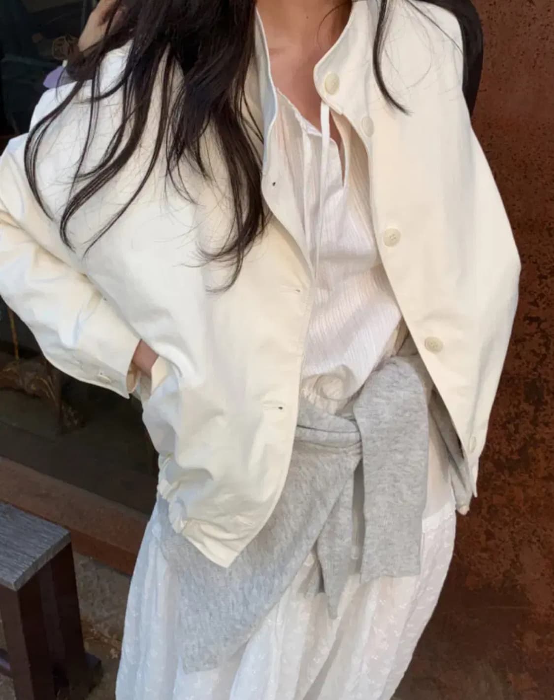 르우드 야상 자켓 상품이미지2