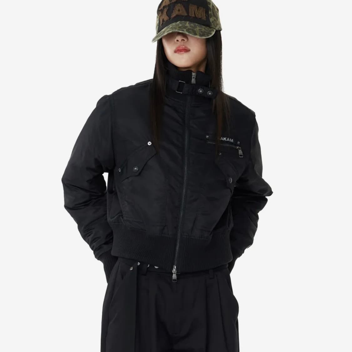 아캄 하이넥 봄버 자켓 상품이미지2