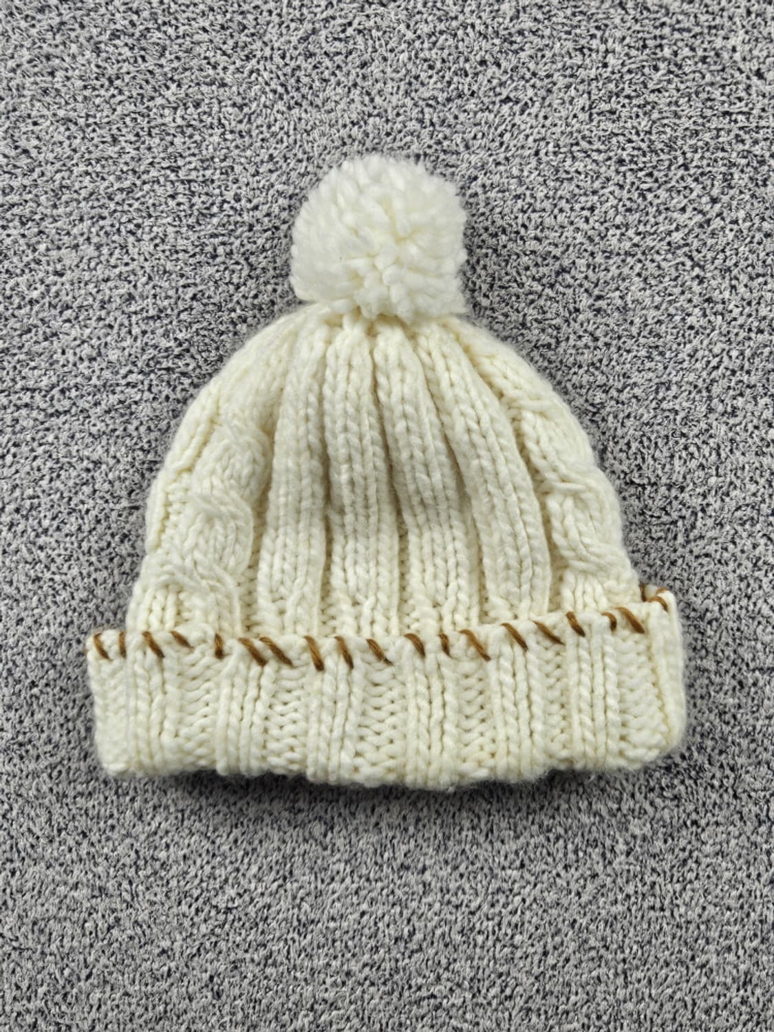 헤비 니트 폼 방울 비니 ( OS ) / 10598 상품이미지1