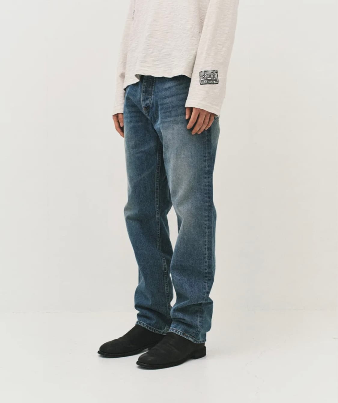 서피스에디션 LOST STRAIGHT DENIM PANTS INDIGO 상품이미지5