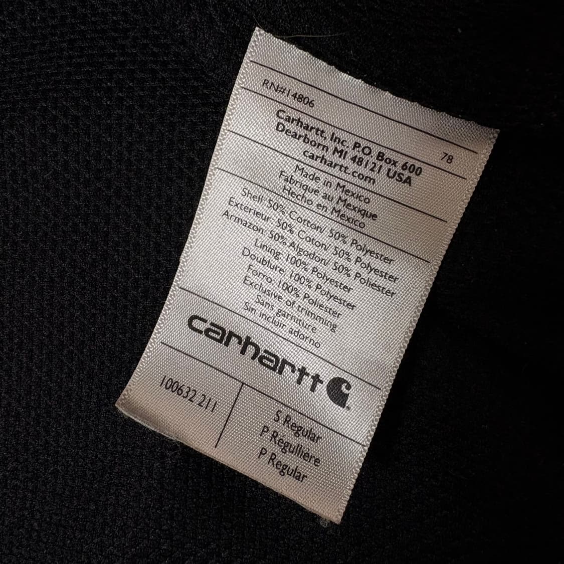 칼하트 된장 후드집업 상품이미지2