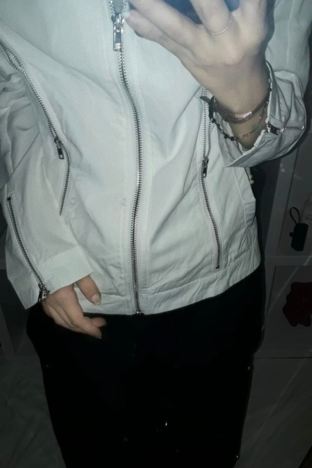 바이커 집업 자켓 상품이미지1