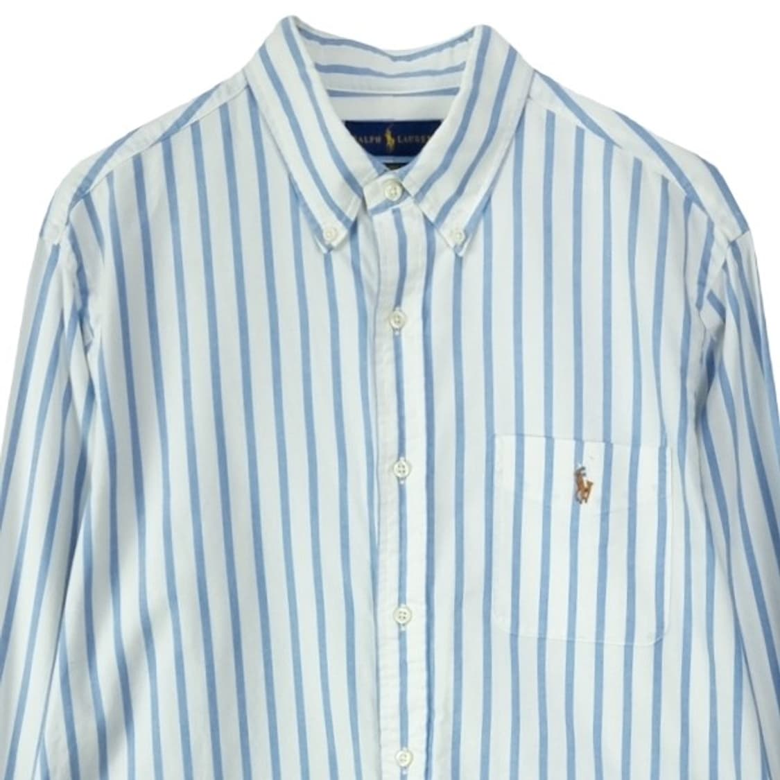 [폴로 랄프로렌] 클래식핏 포니 자수 스트라이프 셔츠 M20096 상품이미지4