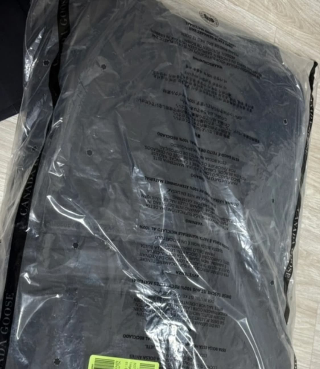 (새상품 XL) 캐나다구스 롯지 논후드 블랙라벨 상품이미지2