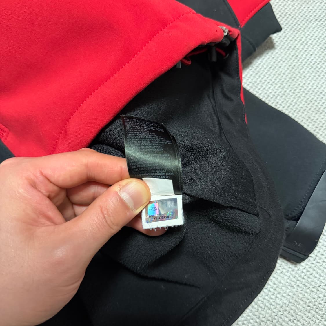 노스페이스 소프트쉘 풀 집업 자켓 상품이미지4